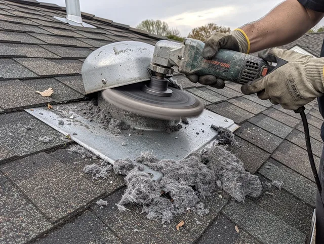 Expert roof dryer vent cleaning by Monroe Dryer Vent Cleaning in Monroe