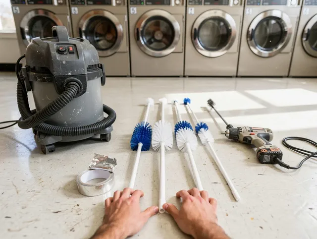 Commercial-grade dryer vent cleaning by Monroe Dryer Vent Cleaning in Monroe