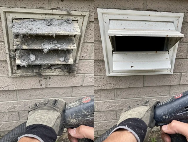 Professional dryer exhaust vent cleaning by Monroe Dryer Vent Cleaning in Monroe