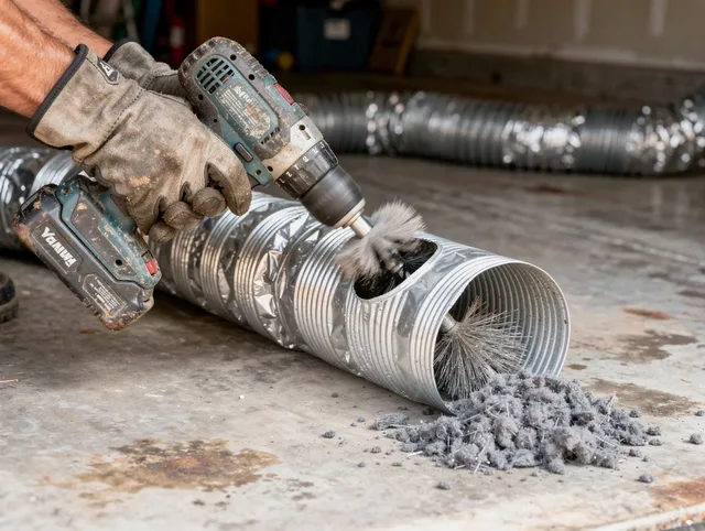Professional duct cleaning by Monroe Dryer Vent Cleaning in Monroe